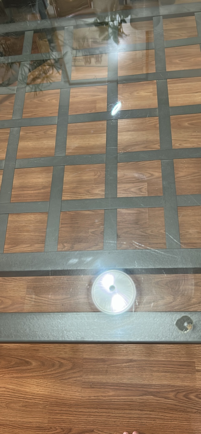 Glass Top Dining Table with 4 Chairs - photo 5