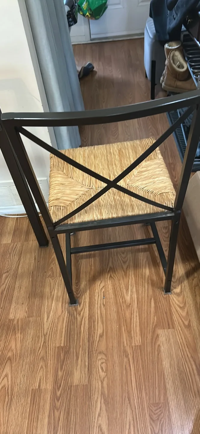 Glass Top Dining Table with 4 Chairs thumbnail