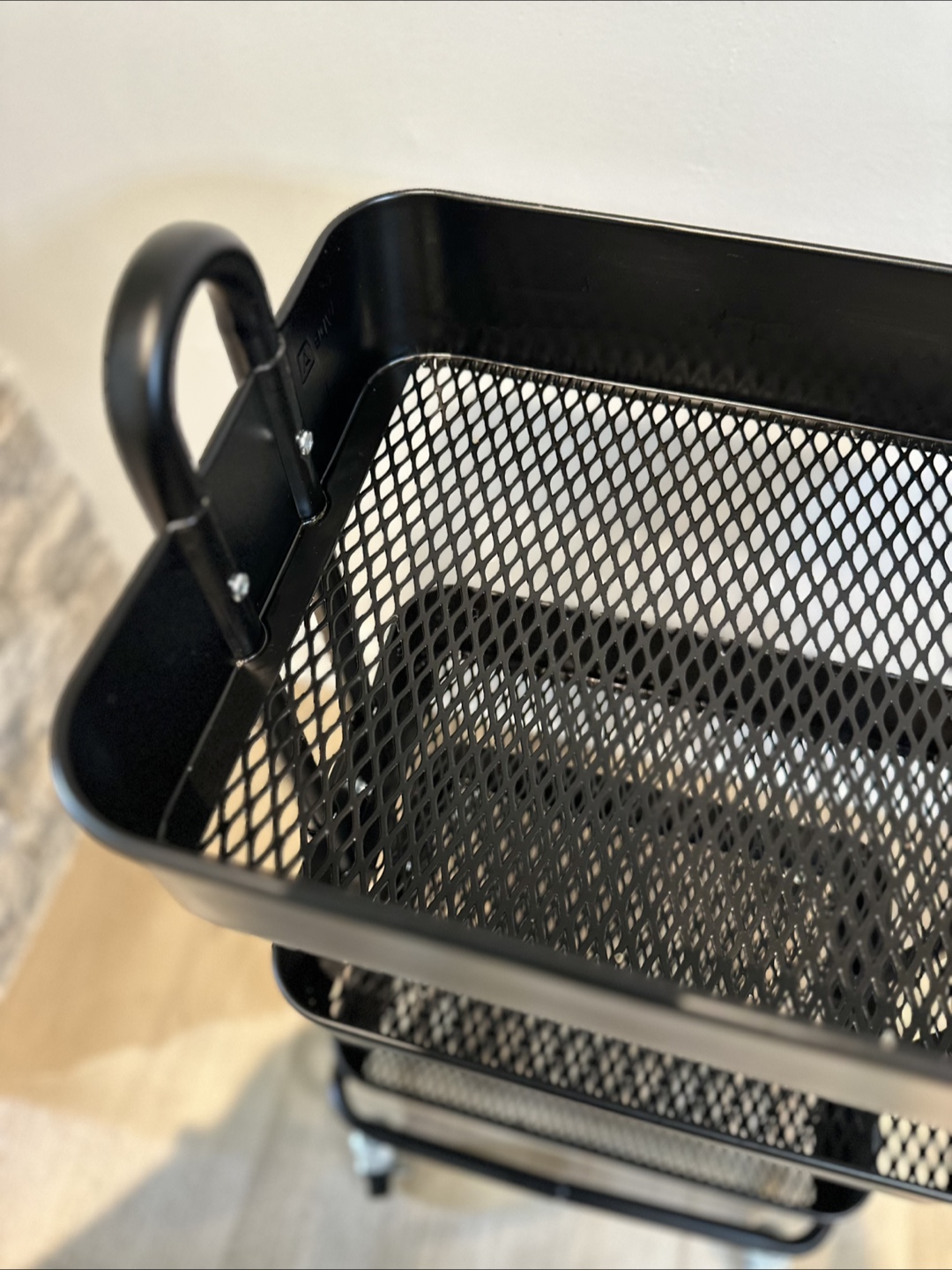 Momentum 3-Tier Black Utility Cart - photo 2