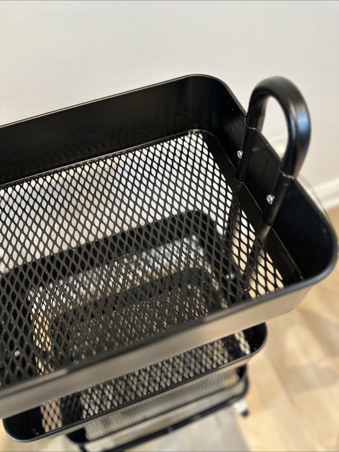 Momentum 3-Tier Black Utility Cart - photo 3