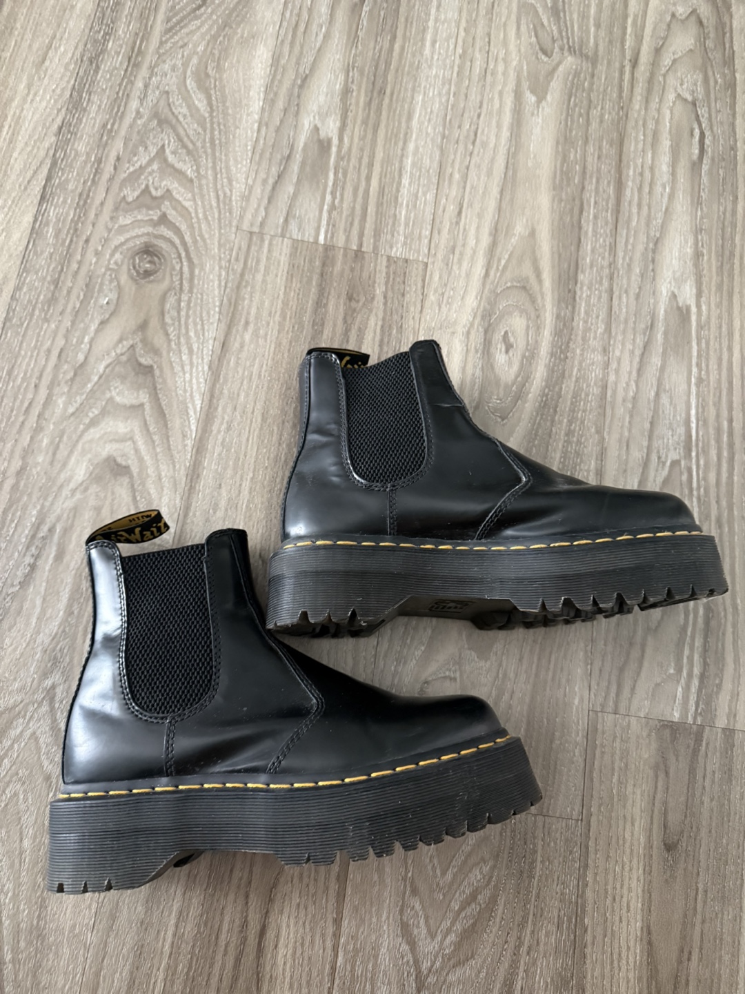 Dr. Martens Black Platform Chelsea Boots - photo 2