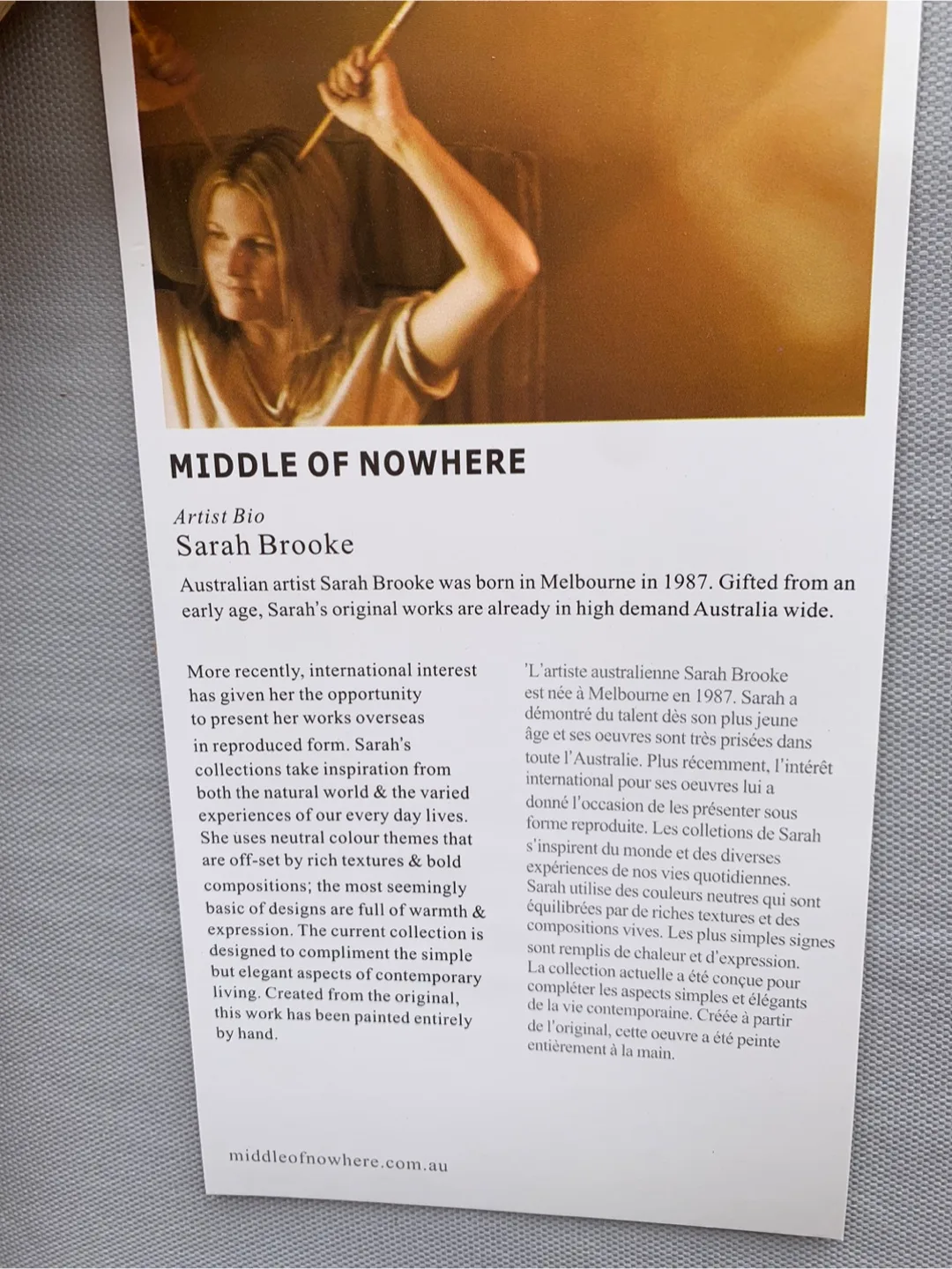 Original Hand-Painted Reproduction Abstract image indicator(4)