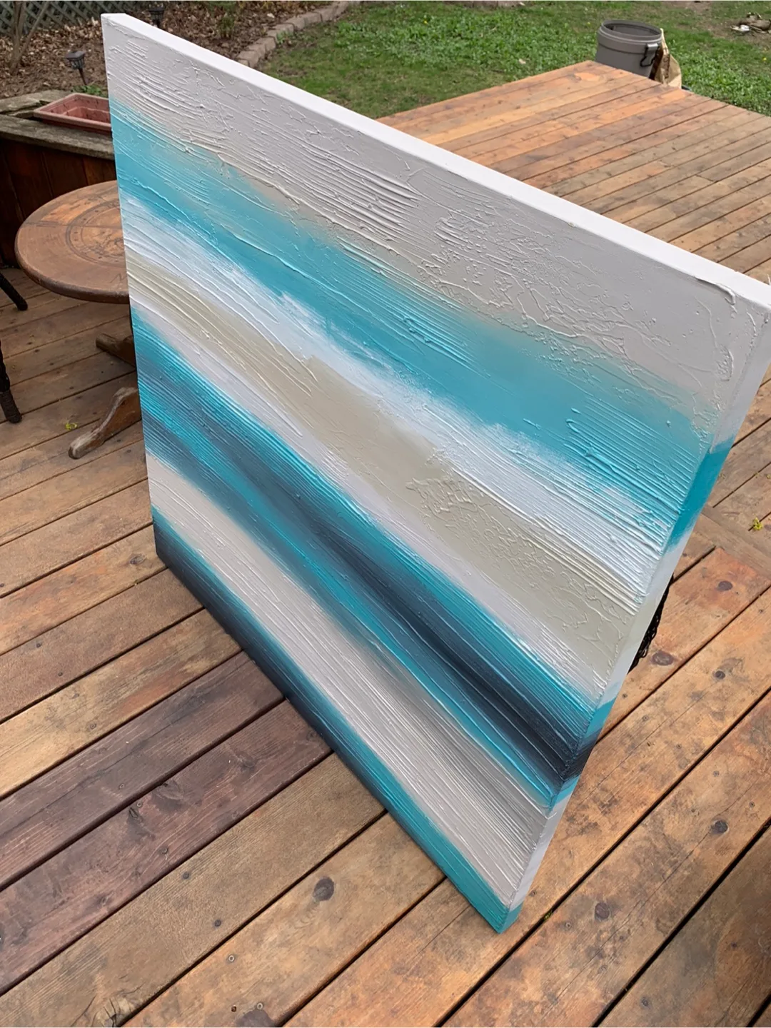 Original Hand-Painted Reproduction Abstract image indicator(6)