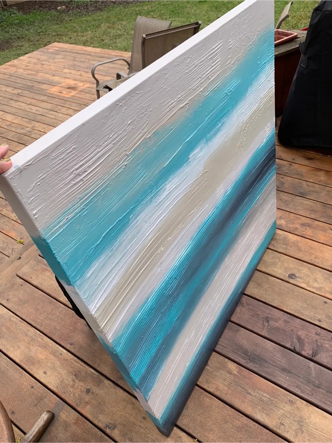 Original Hand-Painted Reproduction Abstract image indicator(7)