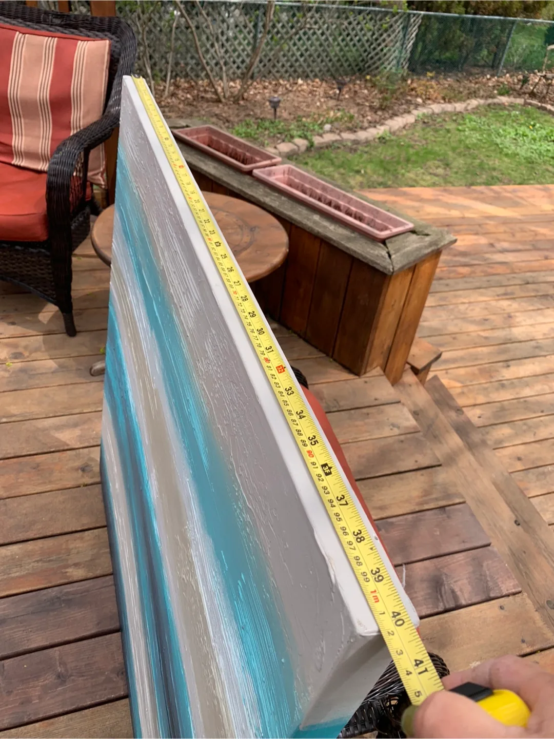 Original Hand-Painted Reproduction Abstract image indicator(8)