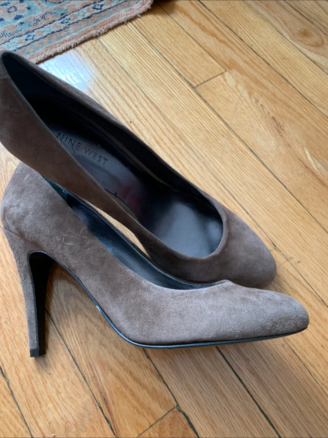 Nine West Suede Heels thumbnail