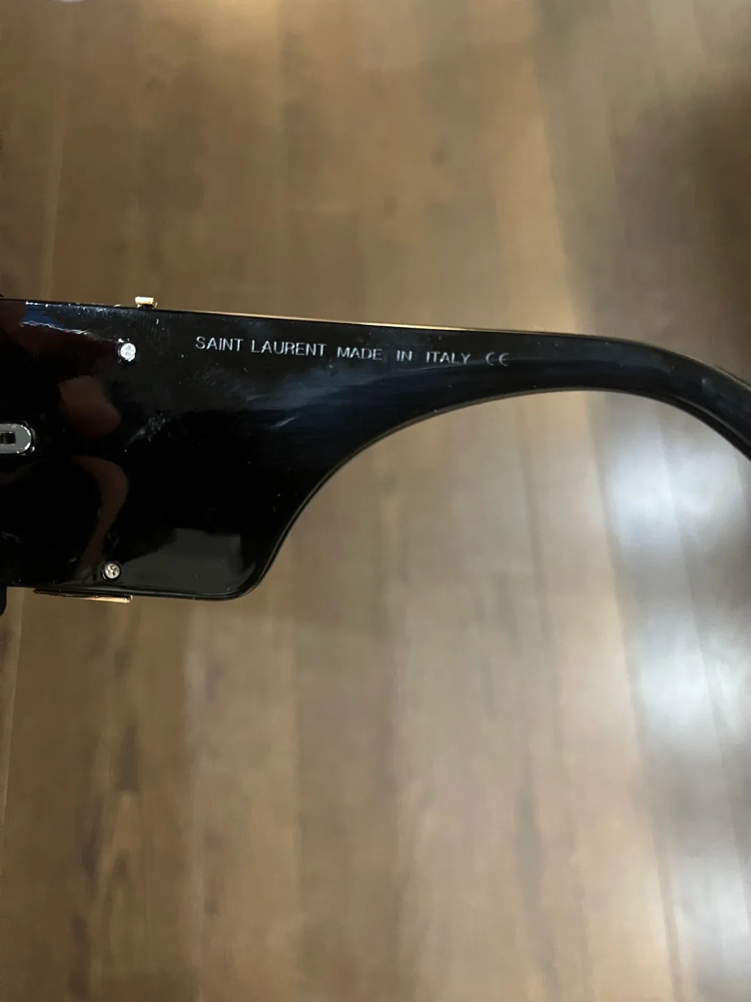 Saint Laurent Black Square Sunglasses image indicator(2)