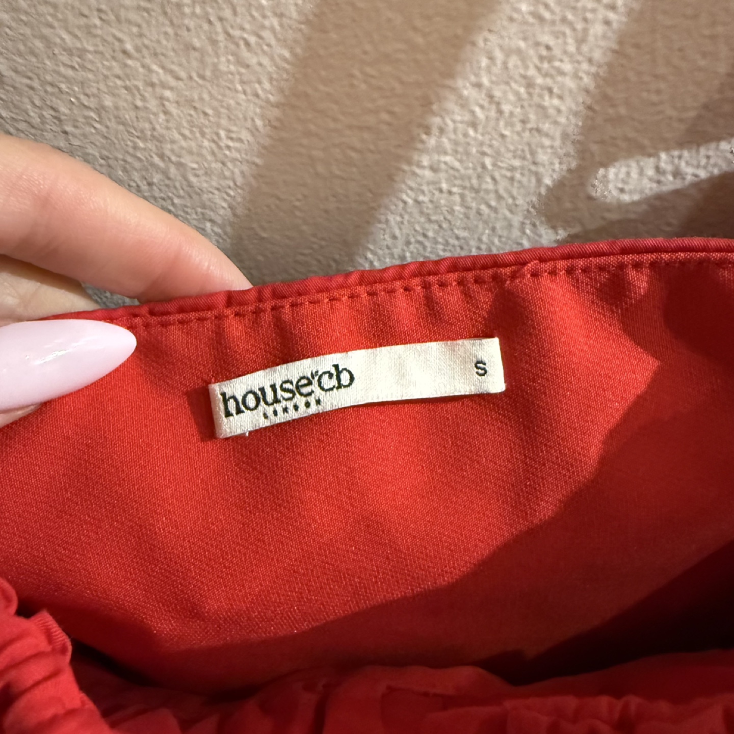House of CB carman red Midi Dress Size Small - photo 5