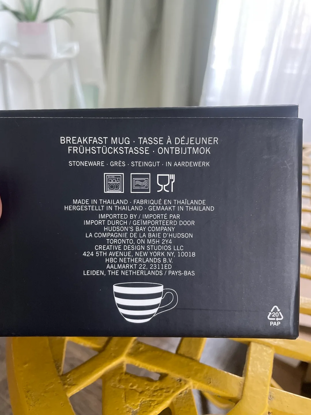 Hudson's Bay Point Blanket Stripe Mug image indicator(3)