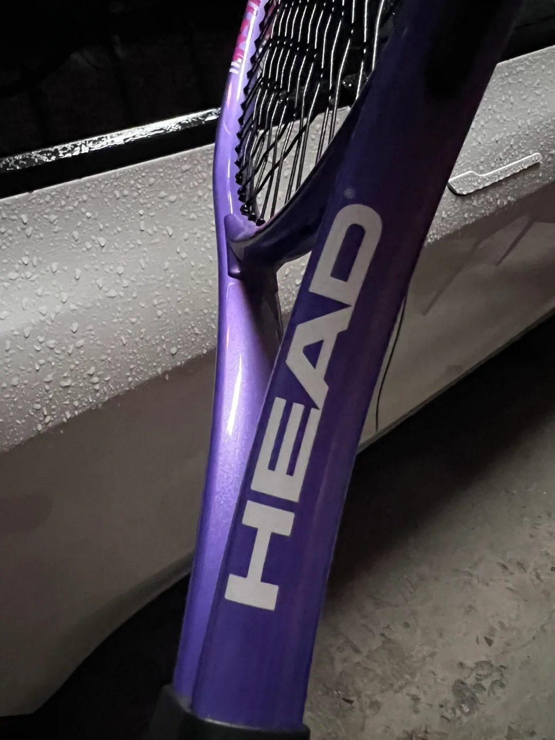 Head Tennis Racquet - Purple and White image indicator(2)