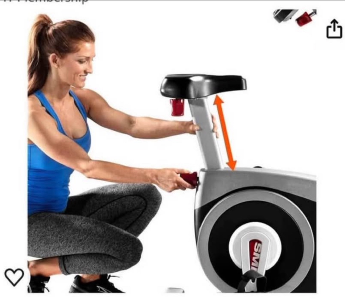 ProForm 6.0 DX Upright Exercise Bike - photo 5