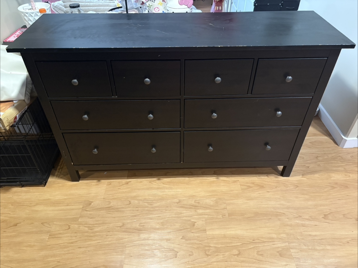 Black/brown ikea dresser