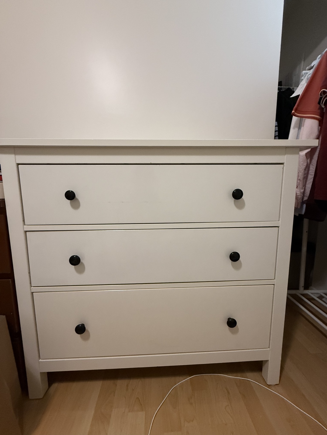 IKEA HEMNES 3-drawer Chest White