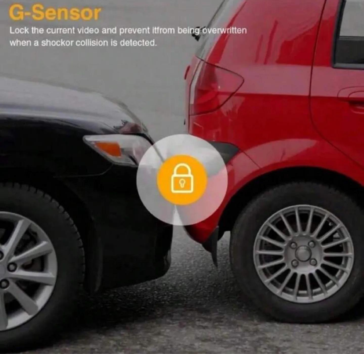 Dual Lens 1080P Dash Cam with Night Vision & Parking Monitor image indicator(6)