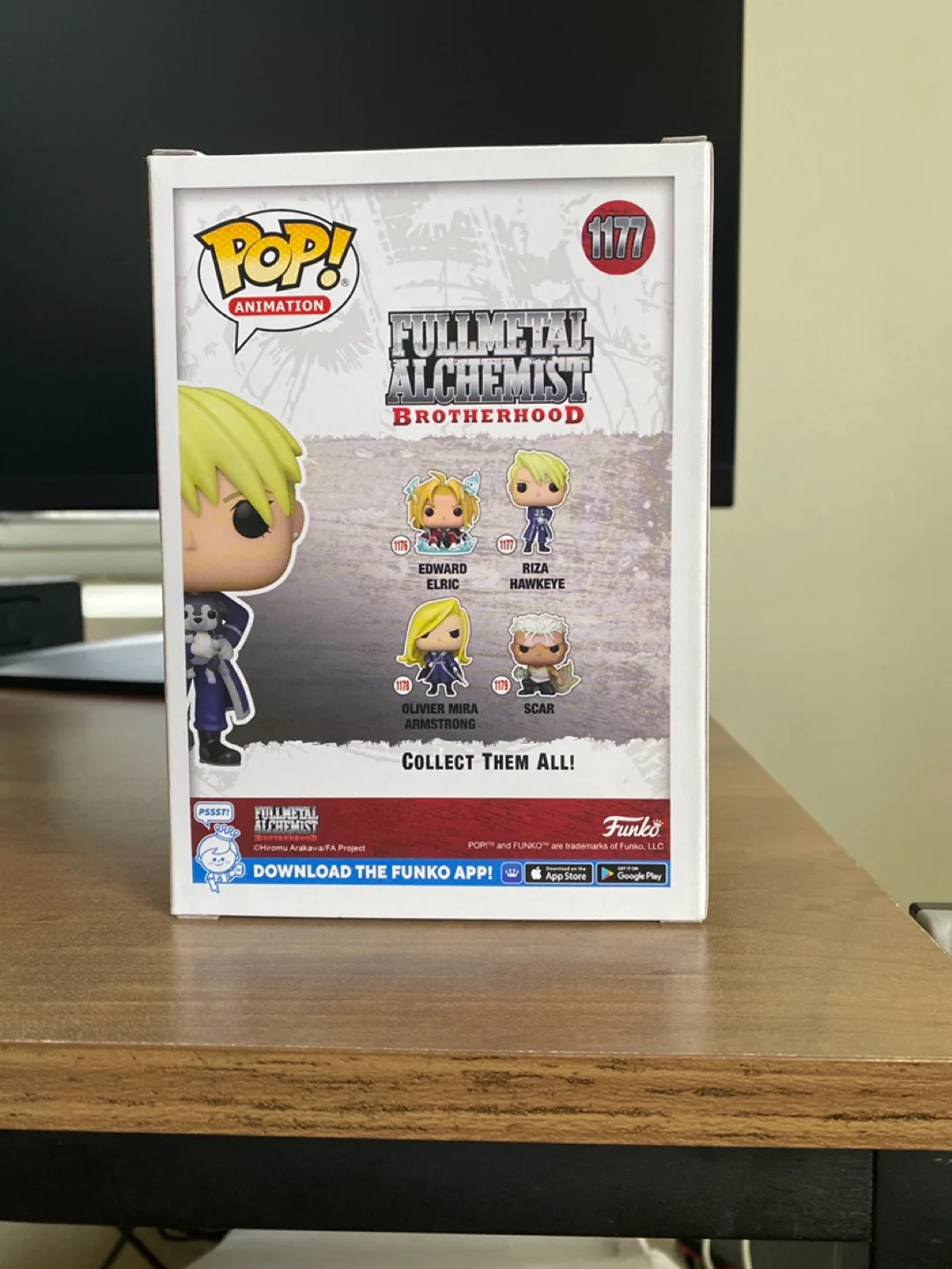 Fullmetal Alchemist Brotherhood - Riza Hawkeye Funko Pop image indicator(3)