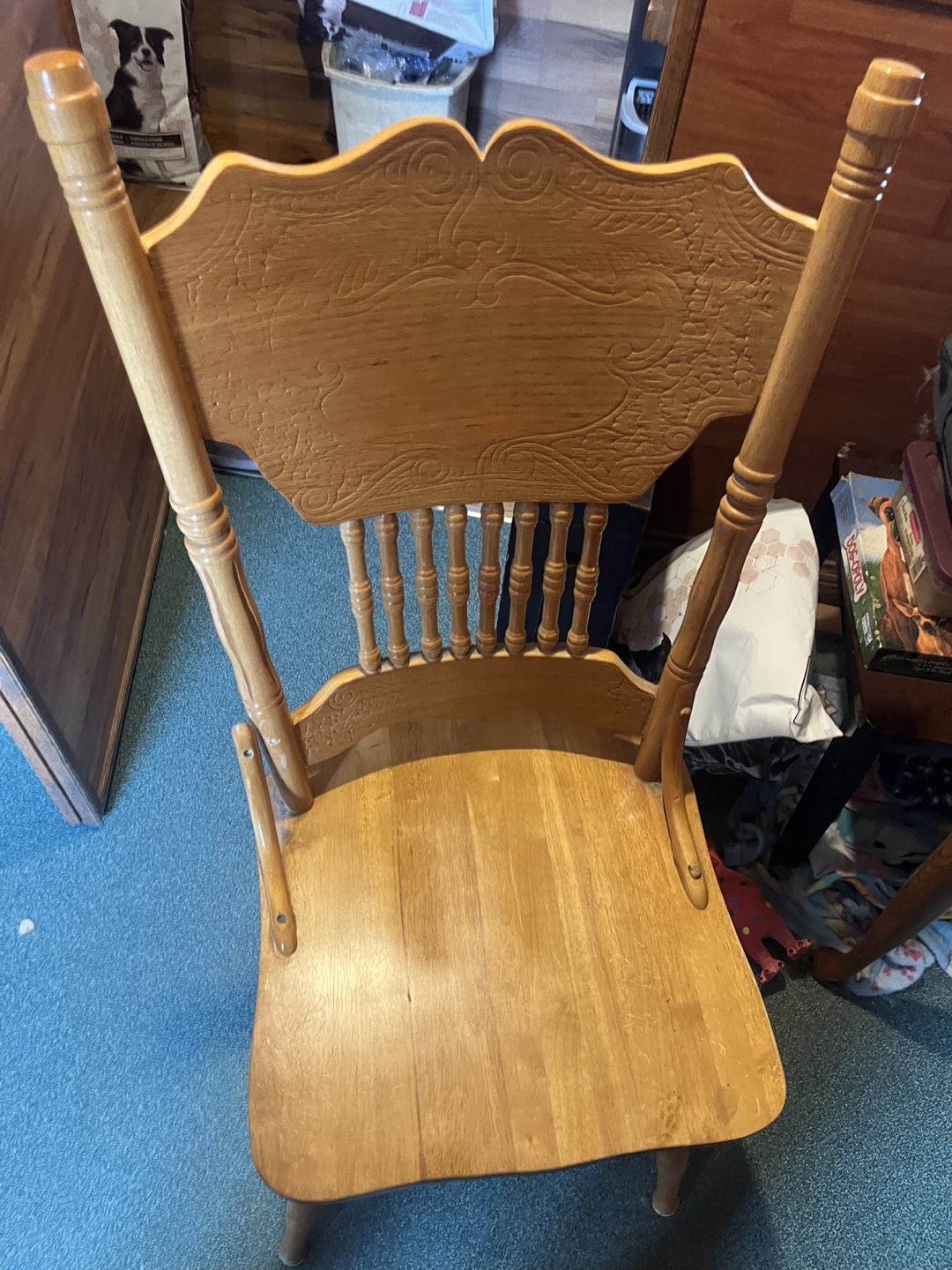 Table and Two Chairs - photo 3