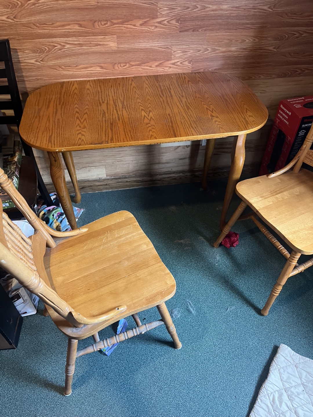 Table and Two Chairs