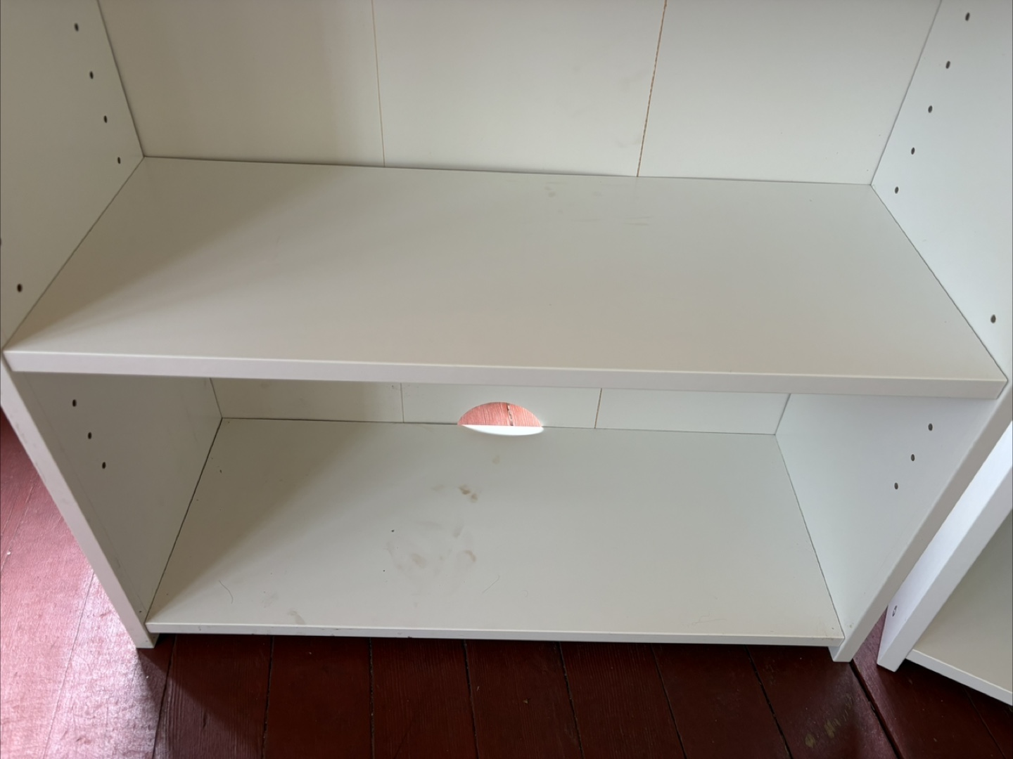 Pair of White Bookshelves - photo 3