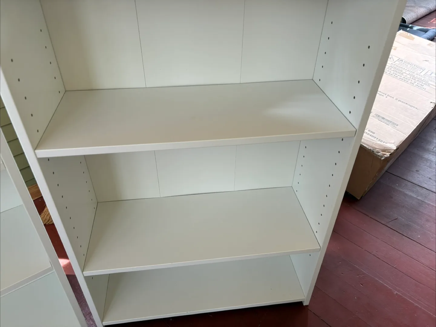 Pair of White Bookshelves image indicator(4)