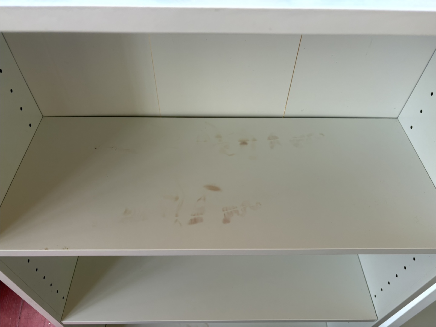 Pair of White Bookshelves - photo 2