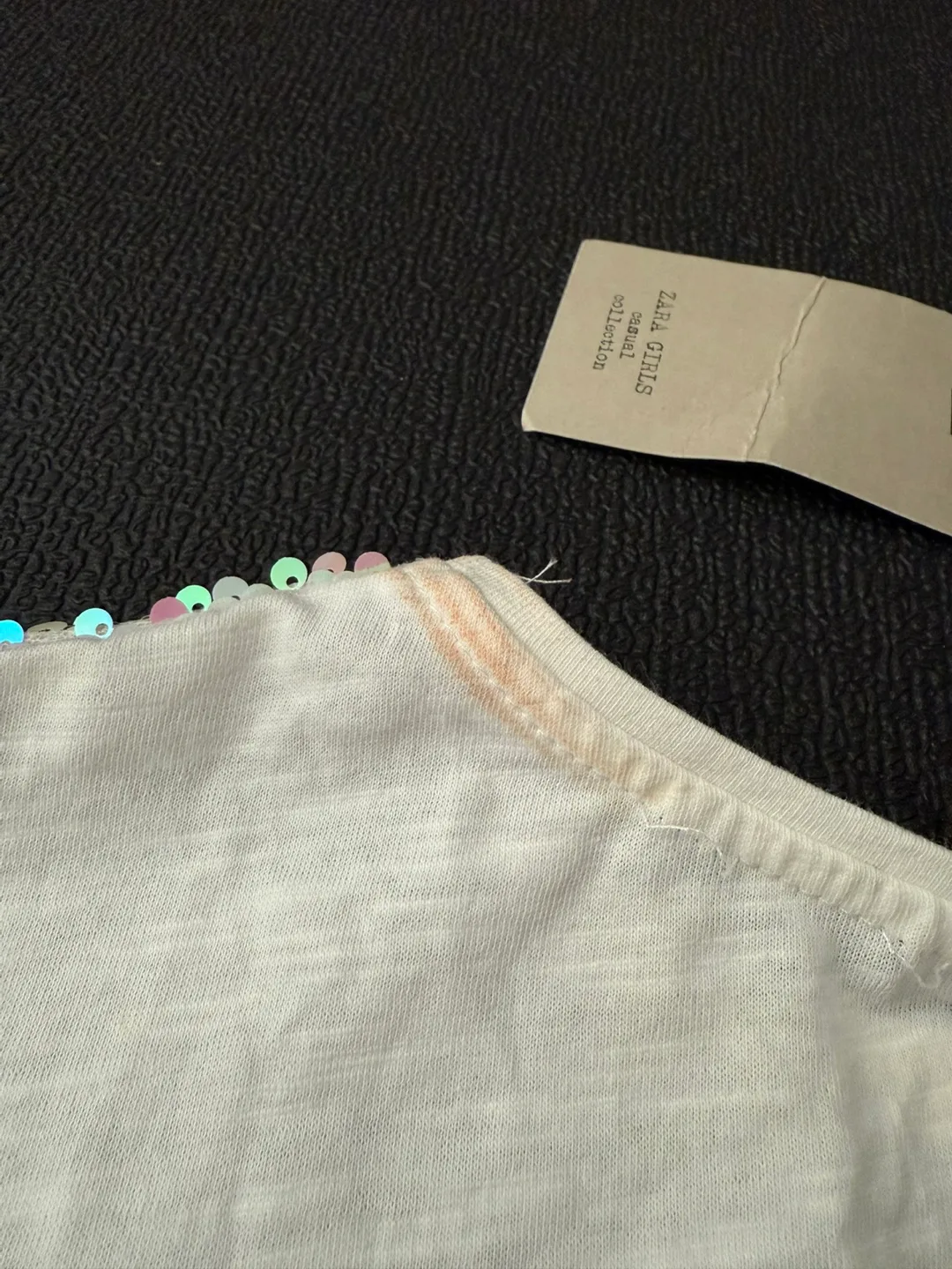 🧡Zara Girls Sequin Top Size 11-12 image indicator(6)