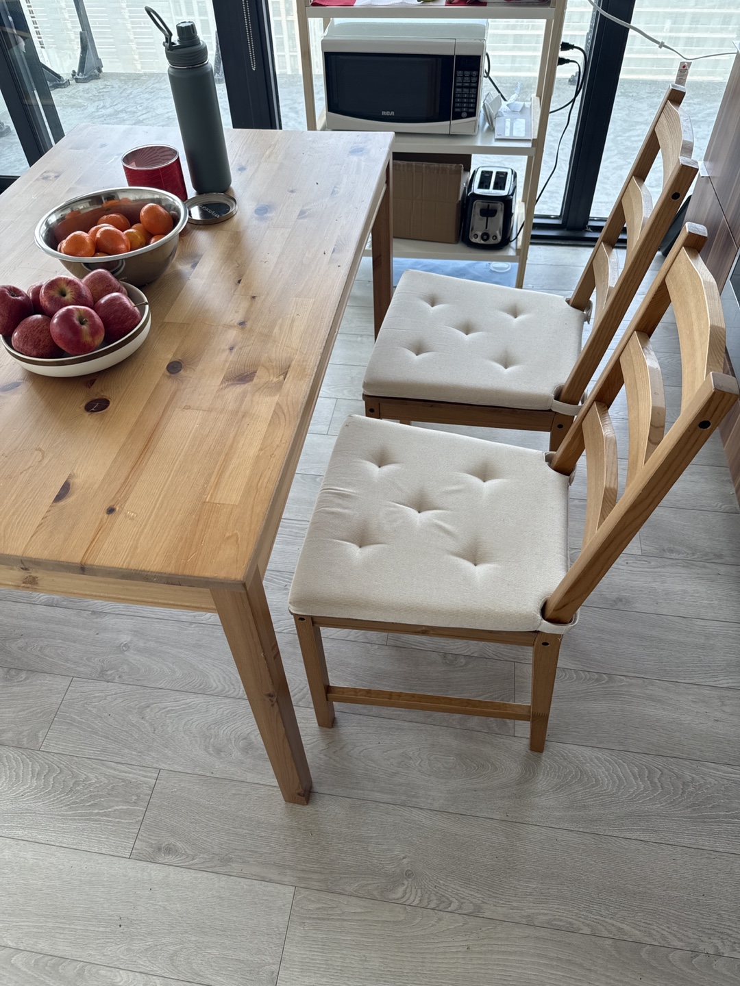 IKEA HAGERNAS Table and Chairs Set - photo 2