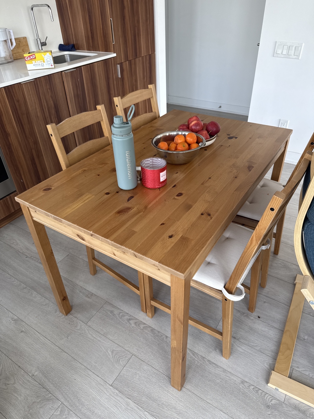 IKEA HAGERNAS Table and Chairs Set
