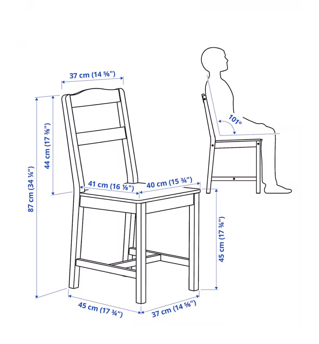 IKEA HAGERNAS Table and Chairs Set - photo 4