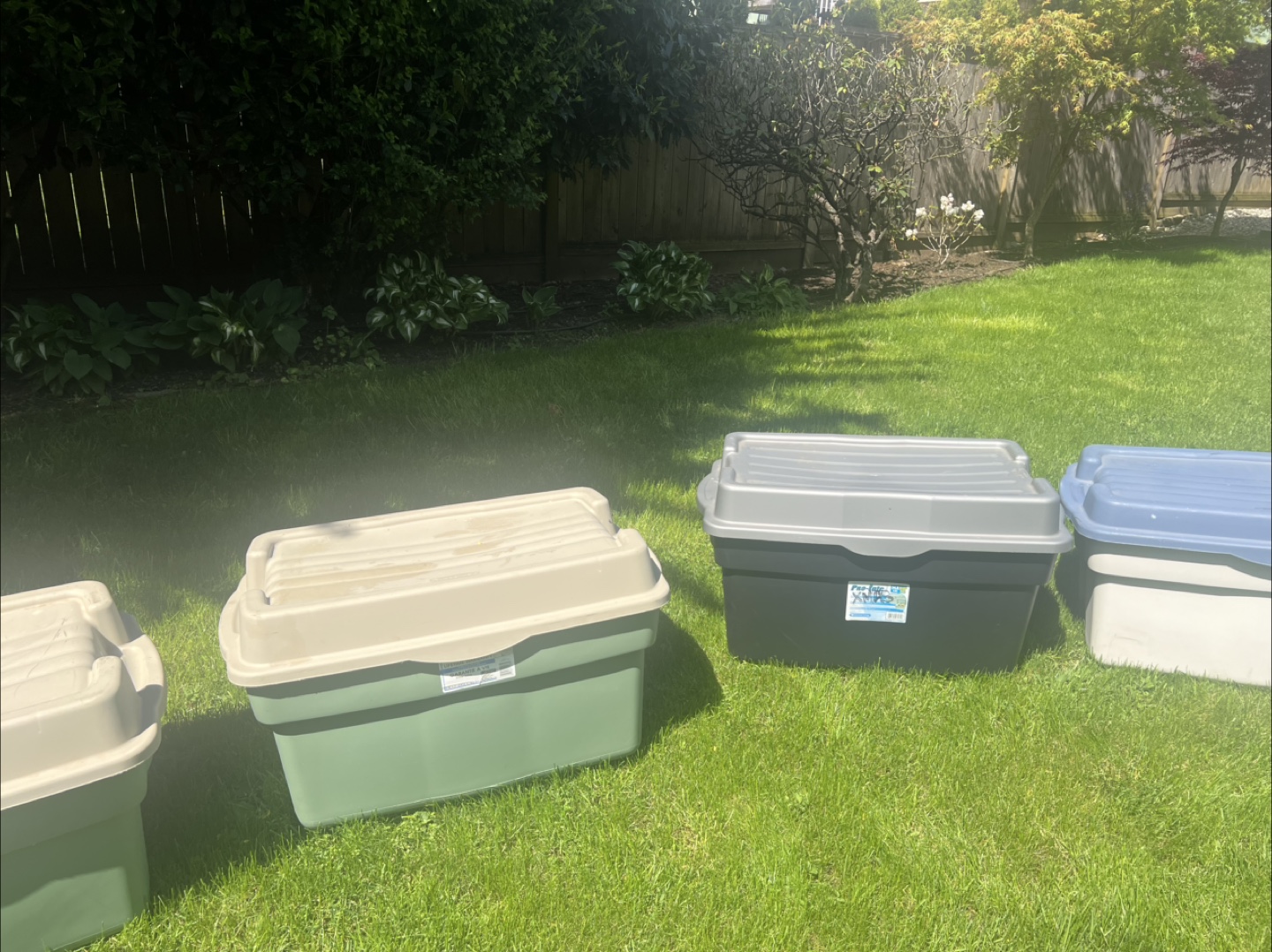Assorted Plastic Storage Containers - photo 2