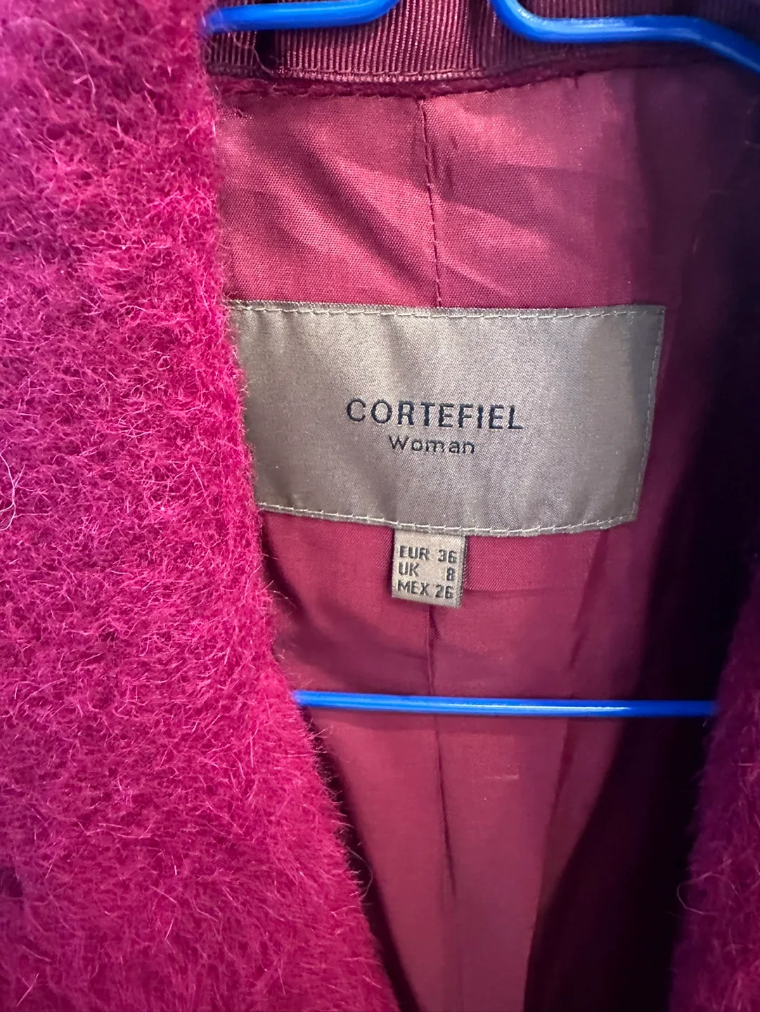 CORTEFIEL Woman Burgundy Blazer image indicator(2)