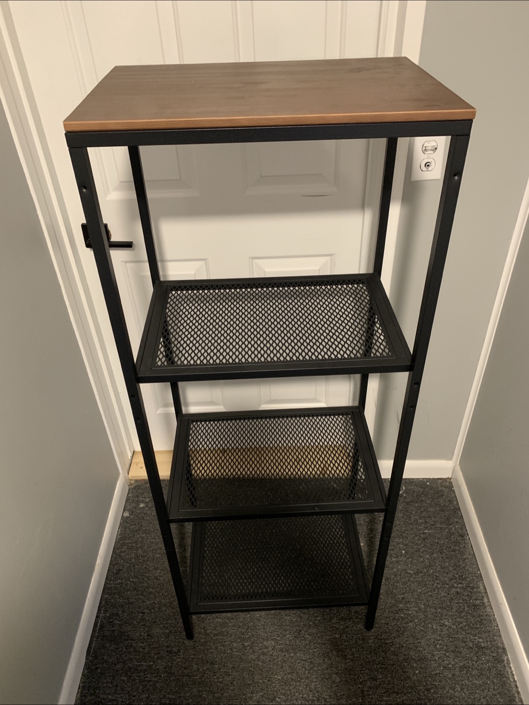 IKEA FJÄLLBO Black Shelf Unit - photo 2