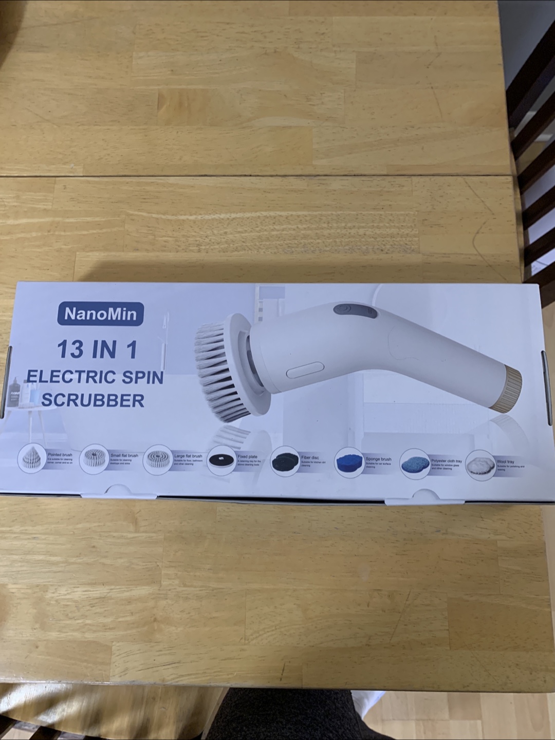 NanoMin 13-in-1 Electric Spin Scrubber