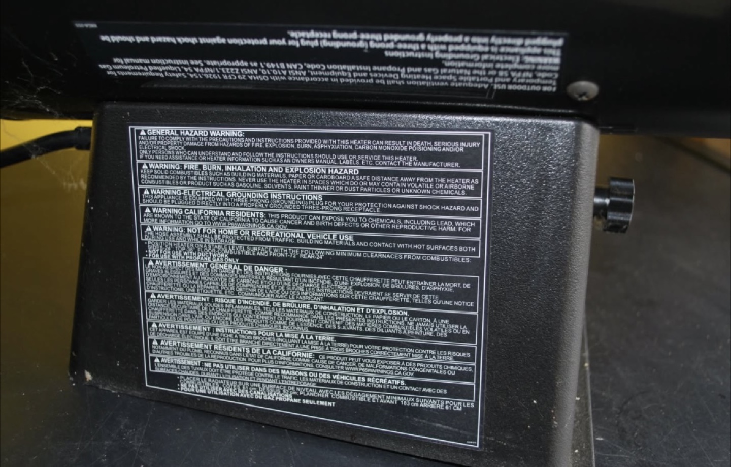 Remington 40-60,000 BTU Portable Propane Heater - photo 2