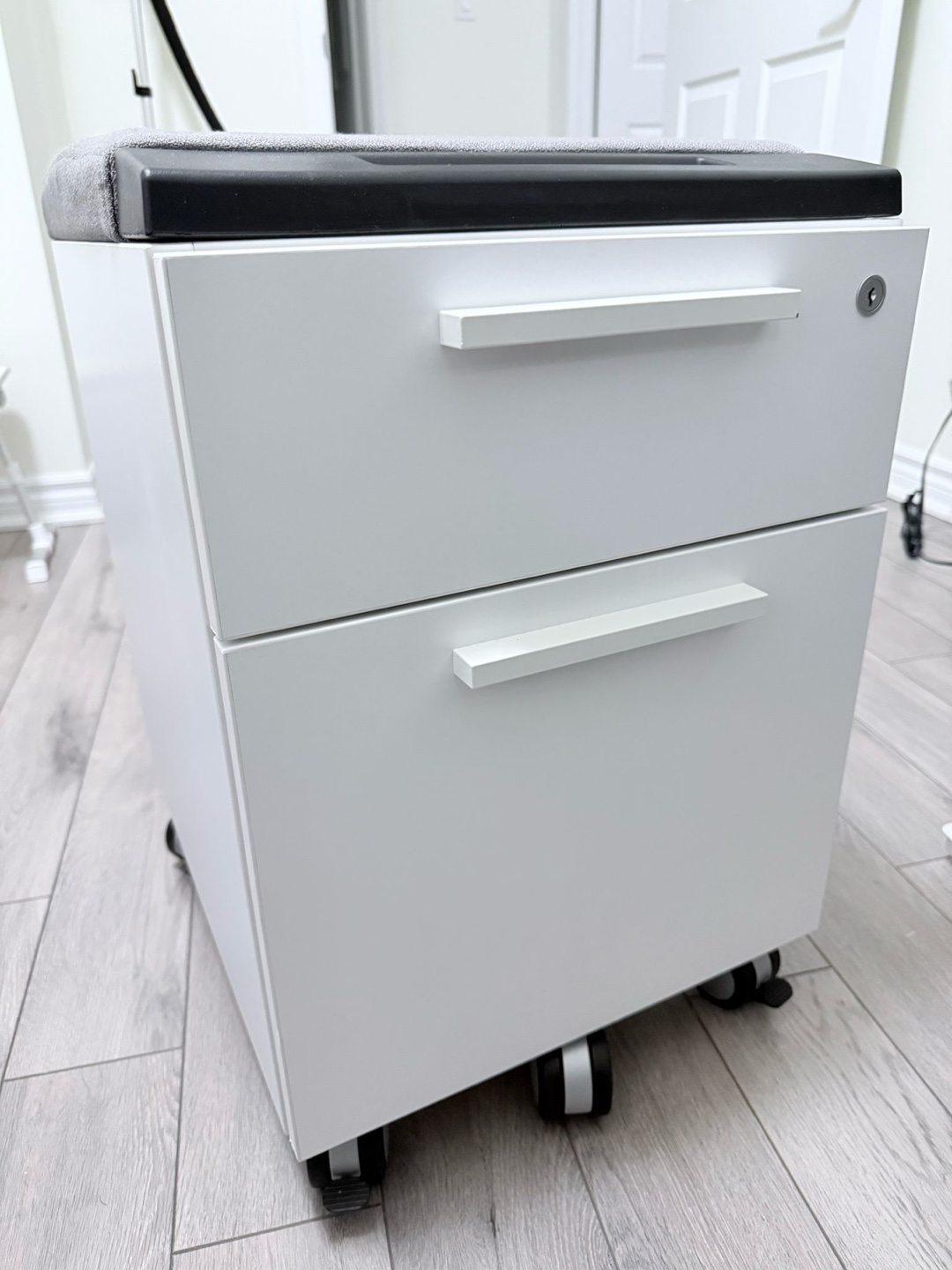 Drawer with cushioned top for sale