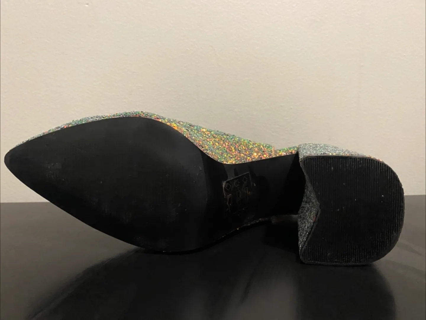 Shellys London Chester Slingback Glitter Pumps image indicator(4)