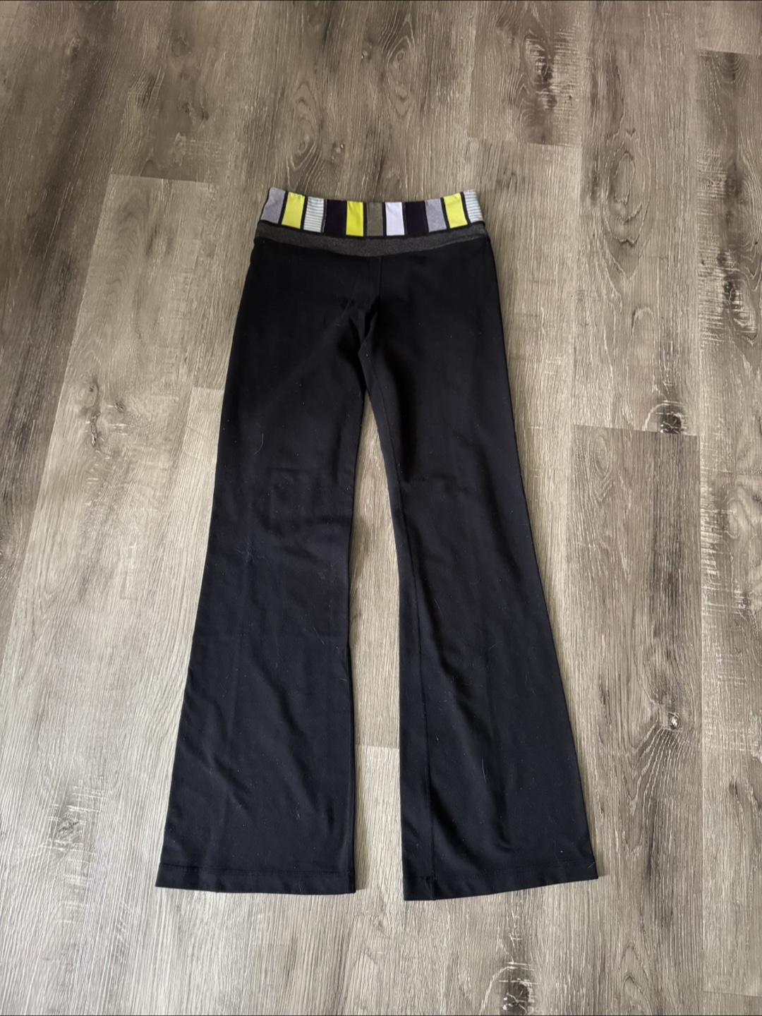 Lululemon Black Bootleg Yoga Pants