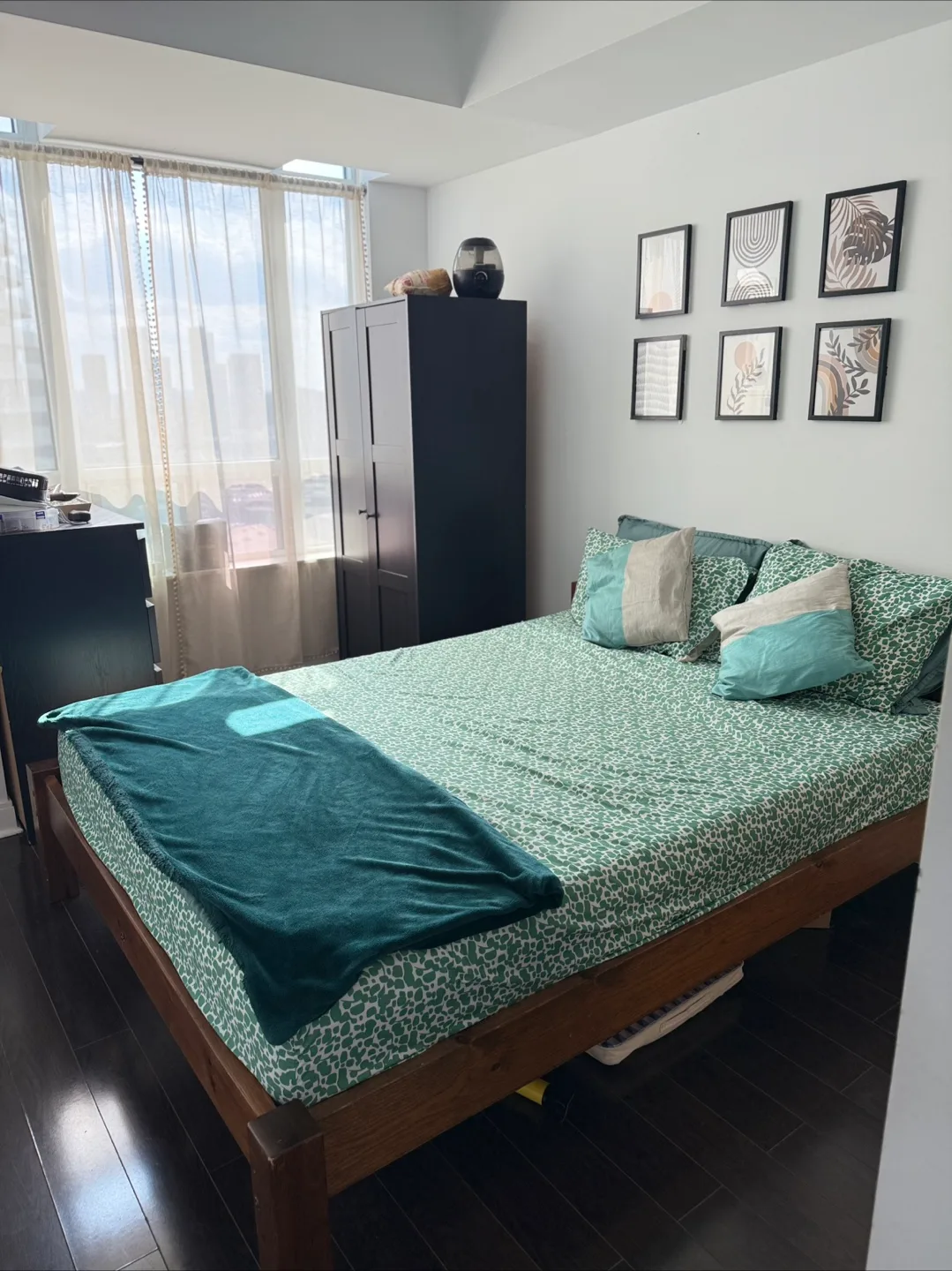 Queen Size Platform Bed Frame thumbnail