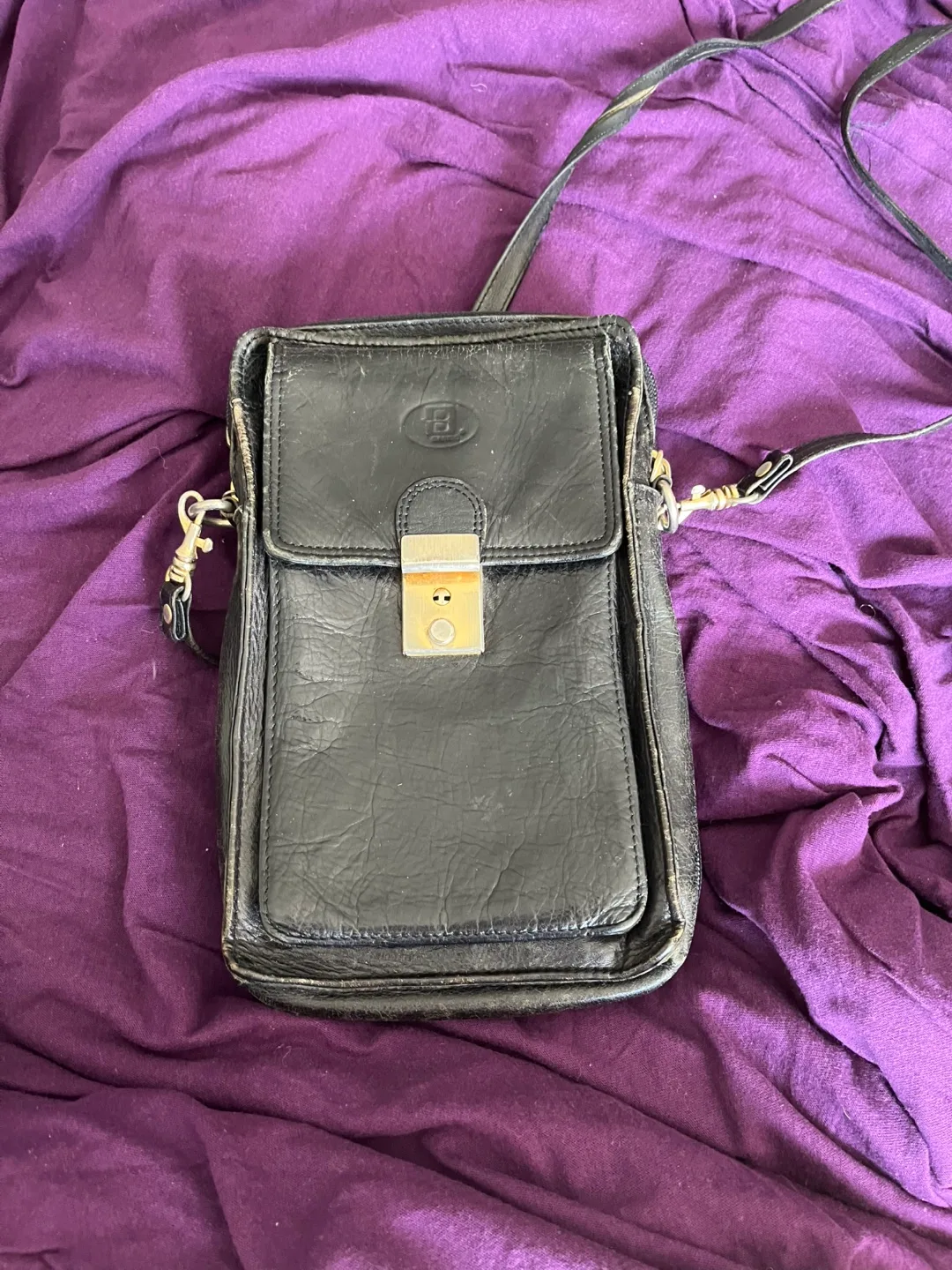 Vintage Leather Travel Organiser thumbnail