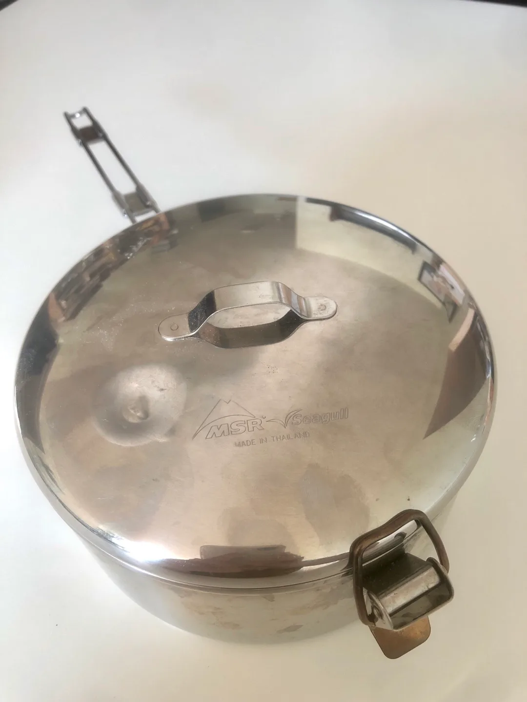 MSR Seagull 1.1L Stowaway Series Camping Pot Stainless Steel thumbnail