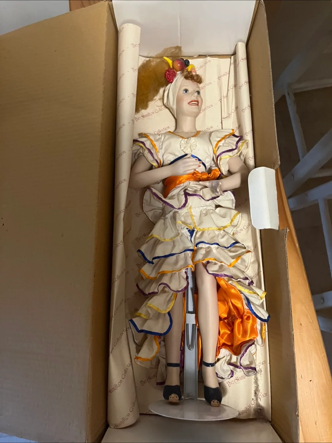 Lucy Collectible Porcelain Doll in Original Box image indicator(2)