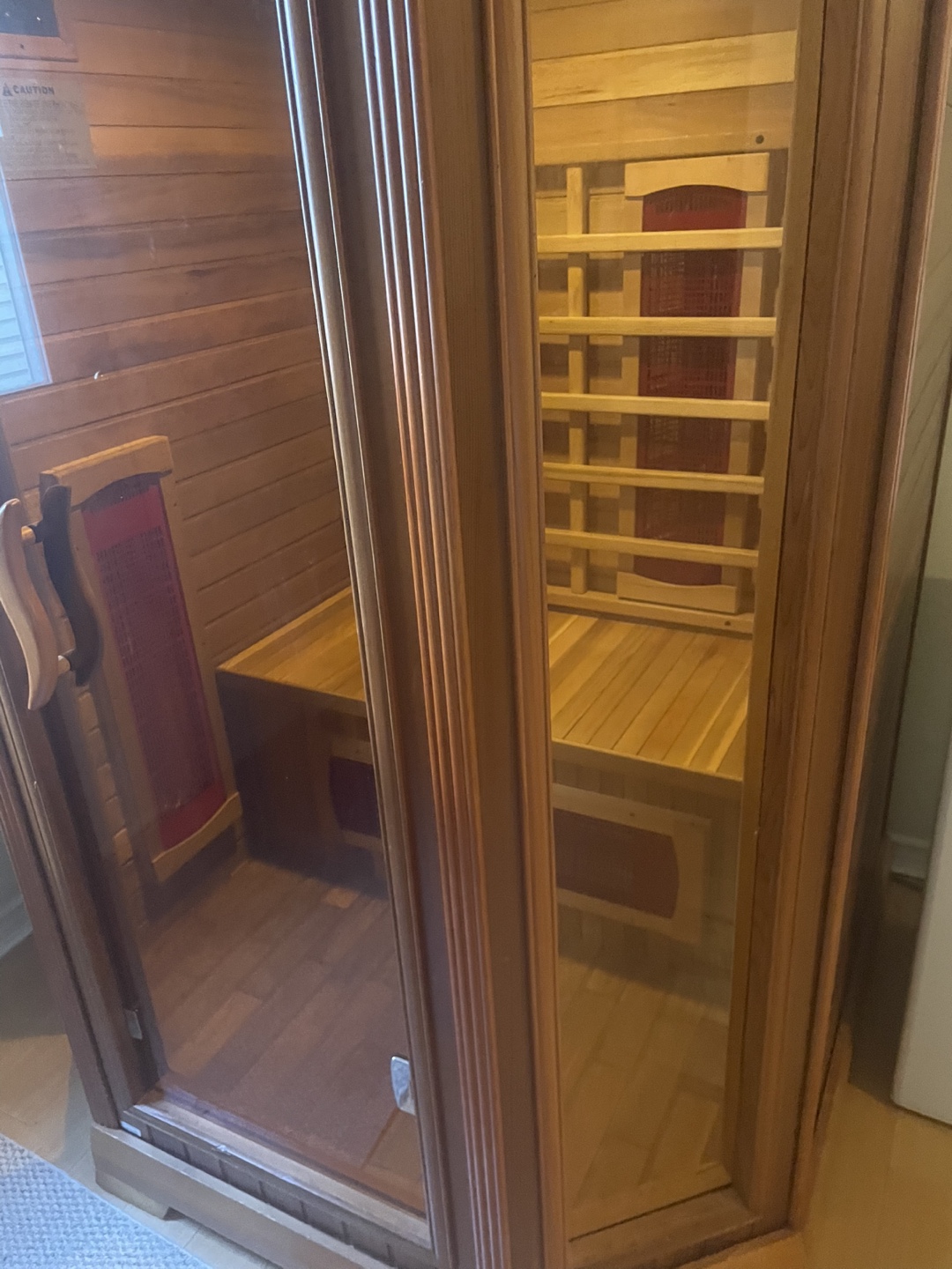 Infrared cedar sauna - photo 4