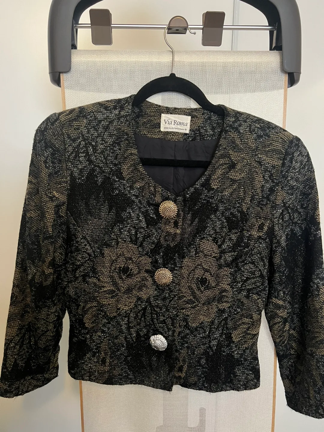 Floral Brown Blazer/Jacket image indicator(3)