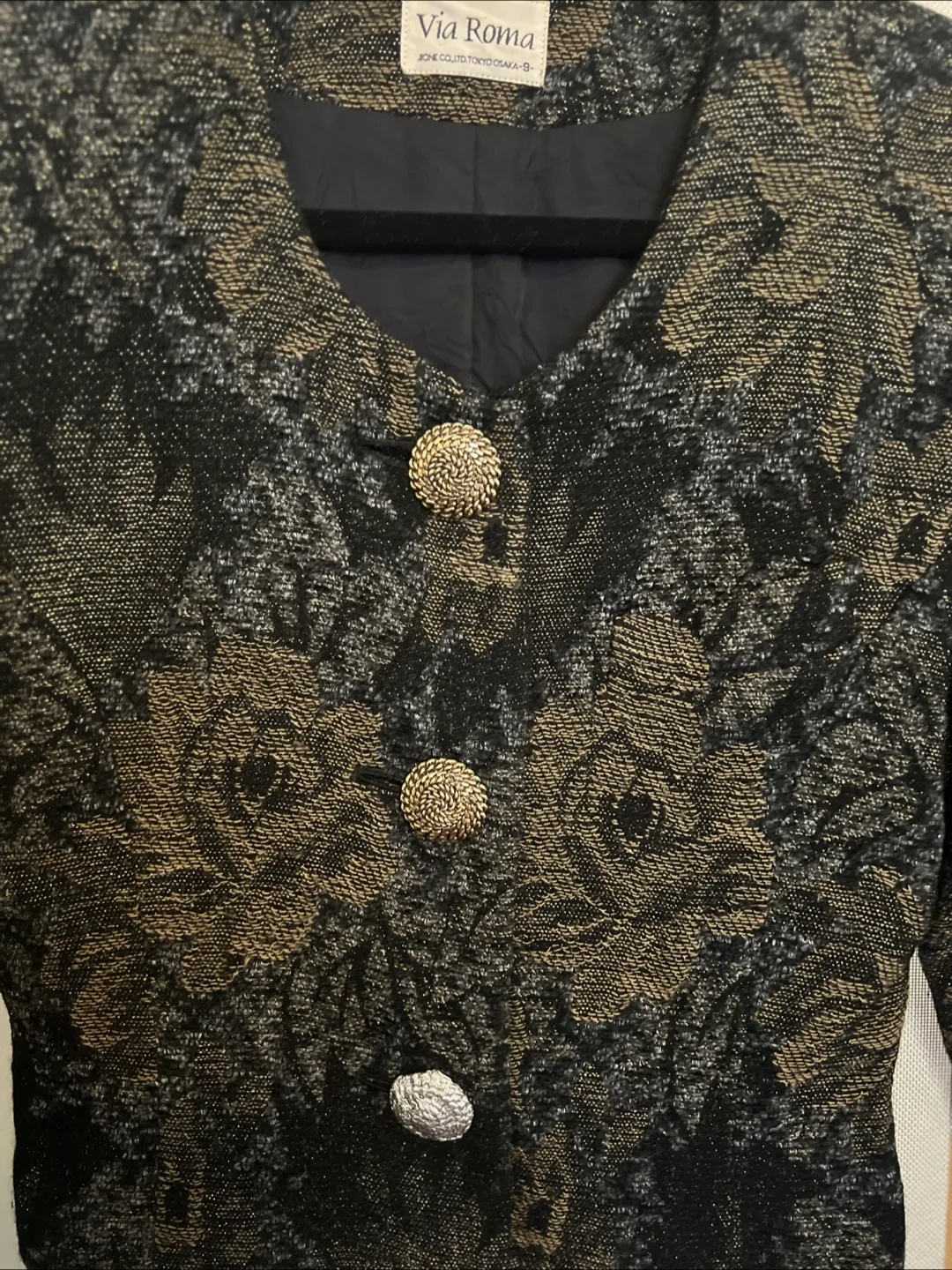 Floral Brown Blazer/Jacket image indicator(5)