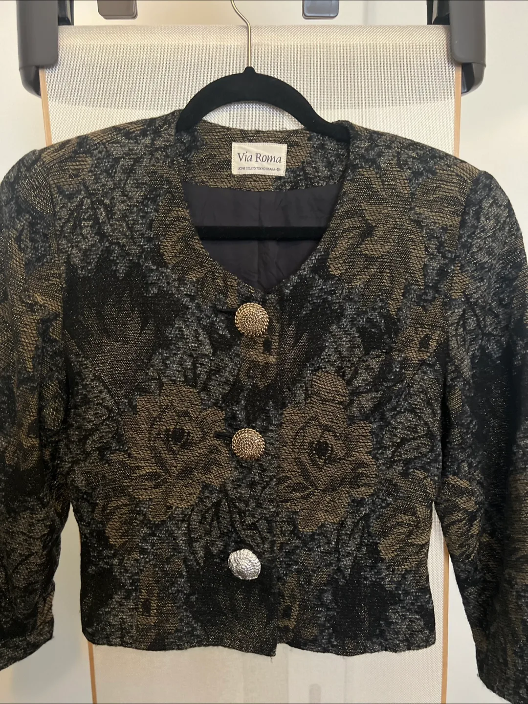 Floral Brown Blazer/Jacket thumbnail
