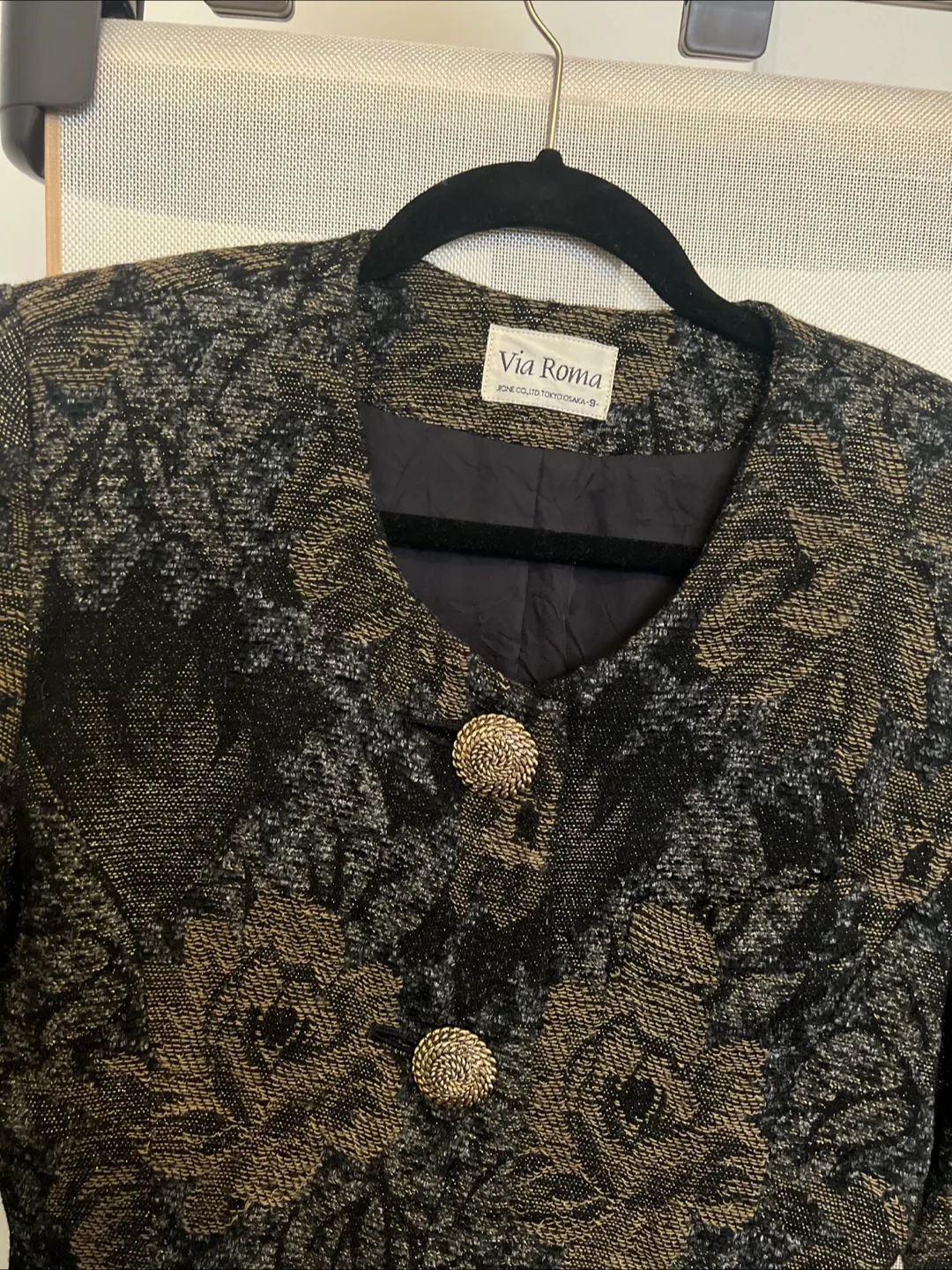 Floral Brown Blazer/Jacket image indicator(6)