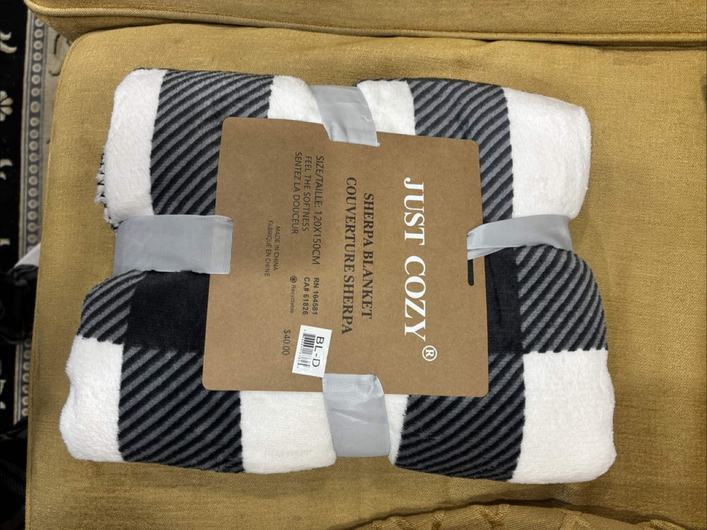 Just Cozy Sherpa Blanket - Various Patterns - photo 3