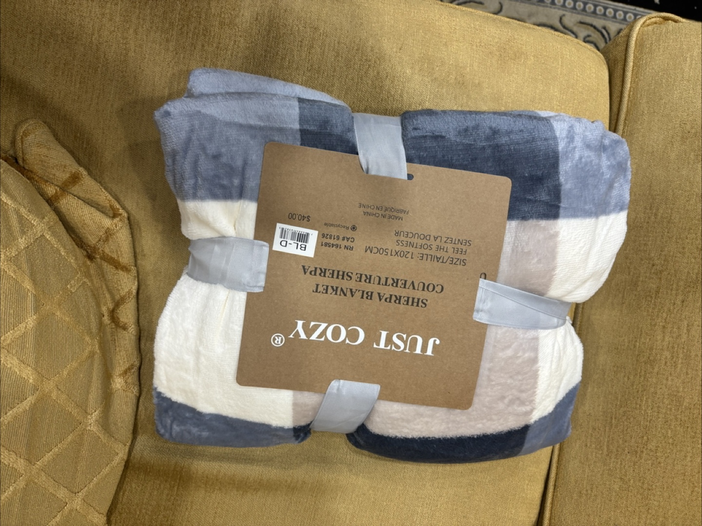 Just Cozy Sherpa Blanket - Various Patterns - photo 2