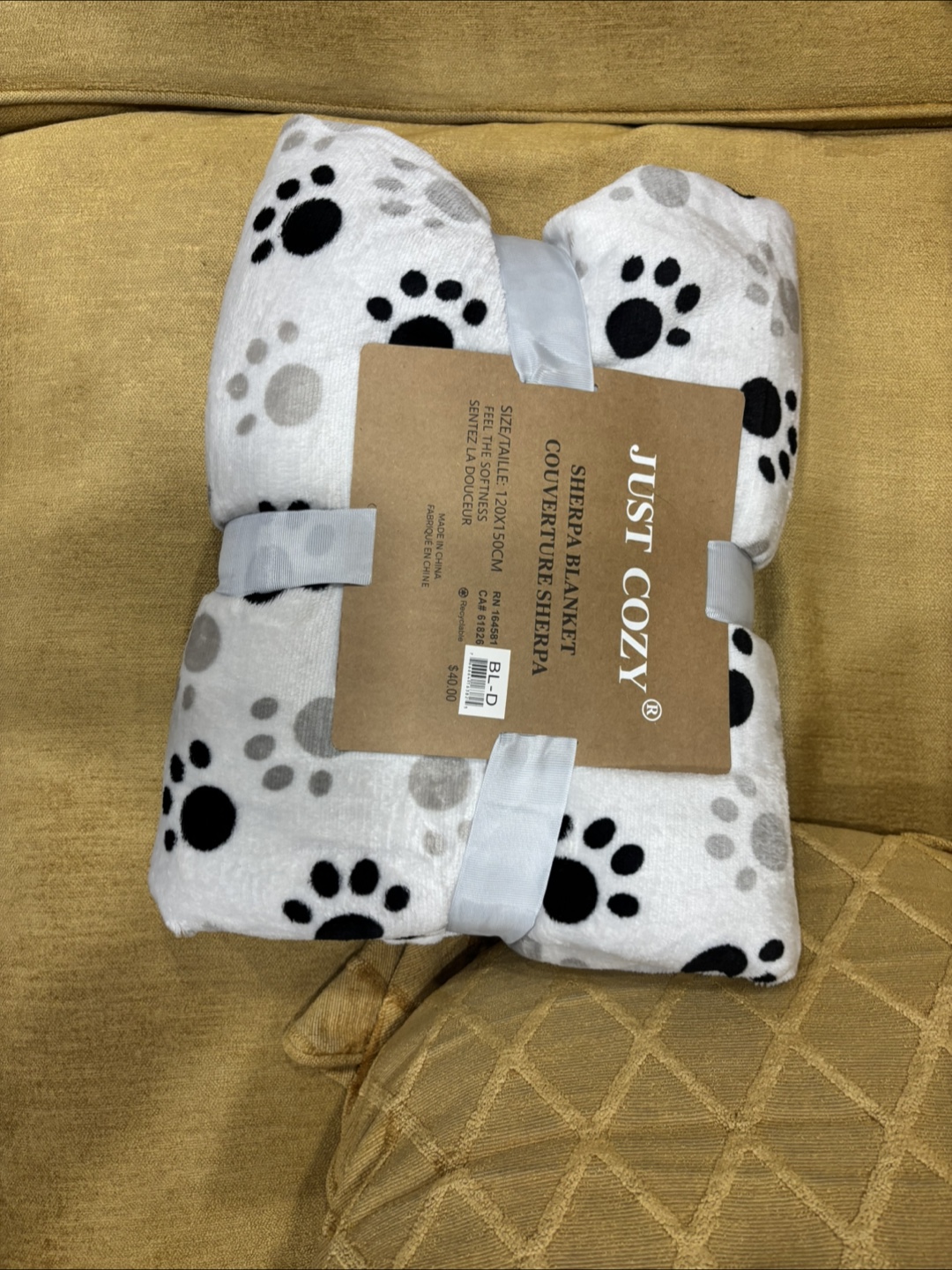 Just Cozy Sherpa Blanket - Various Patterns