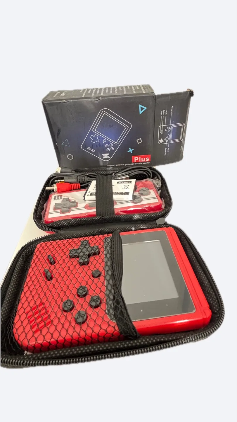 Retro Handheld Game Console with Extra Controller image indicator(3)