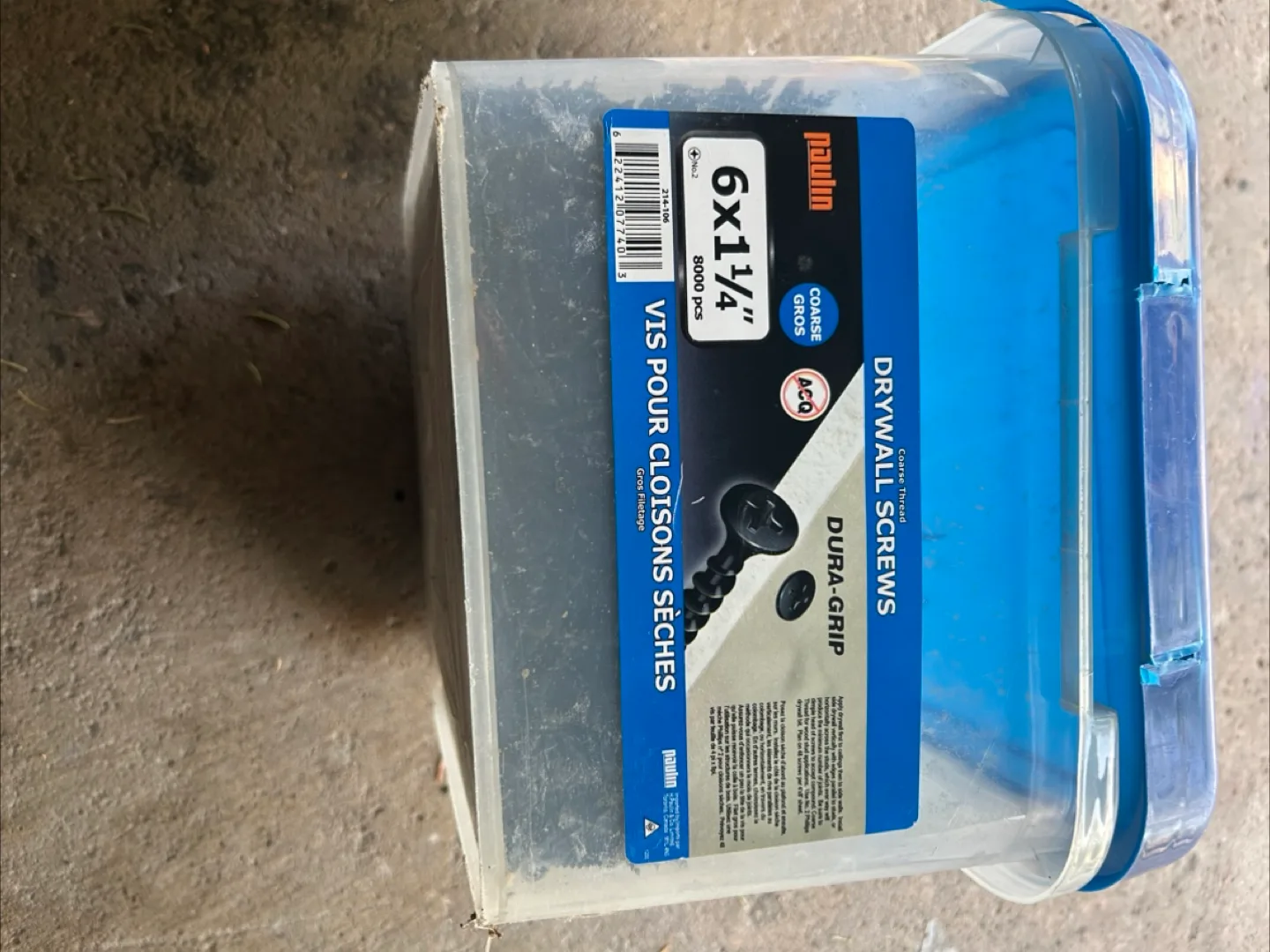 Bulk Lot of Paulin Screws - Drywall & Construction Screws thumbnail